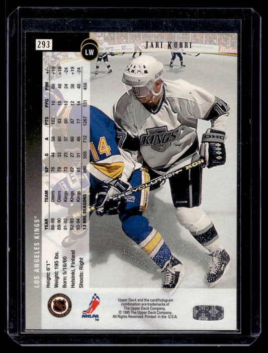 1994-95 Upper Deck - Electric Ice - Jari Kurri #293