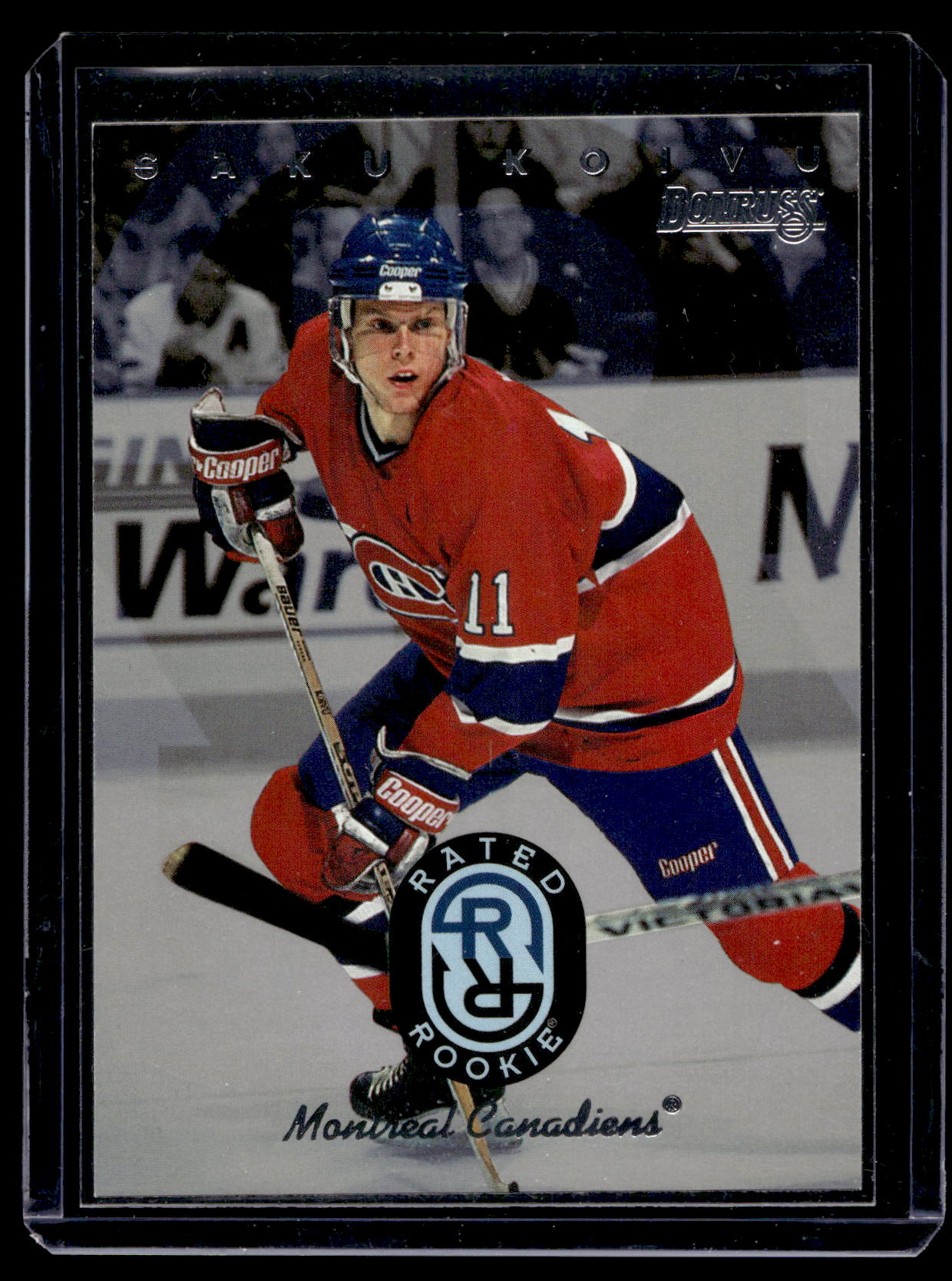 1996-97 Donruss - Rated Rookie - Saku Koivu #6