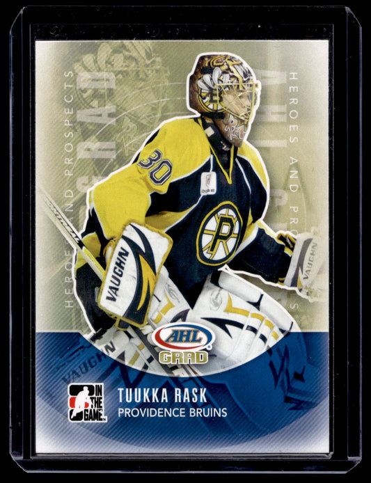 2011-12 In the Game Heroes and Prospects - Tuukka Rask #169