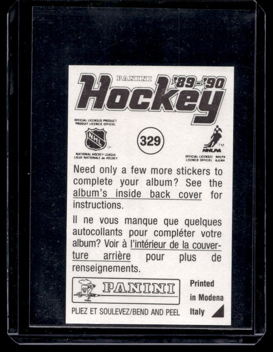 1989-90 Panini Album Stickers - Iiro Jarvi #329 RY