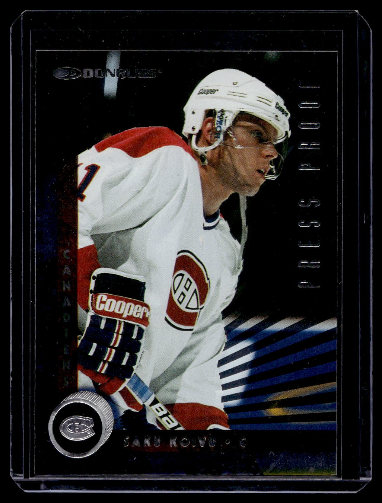 1997-98 Donruss - Silver Press Proof - Saku Koivu #53 /2000
