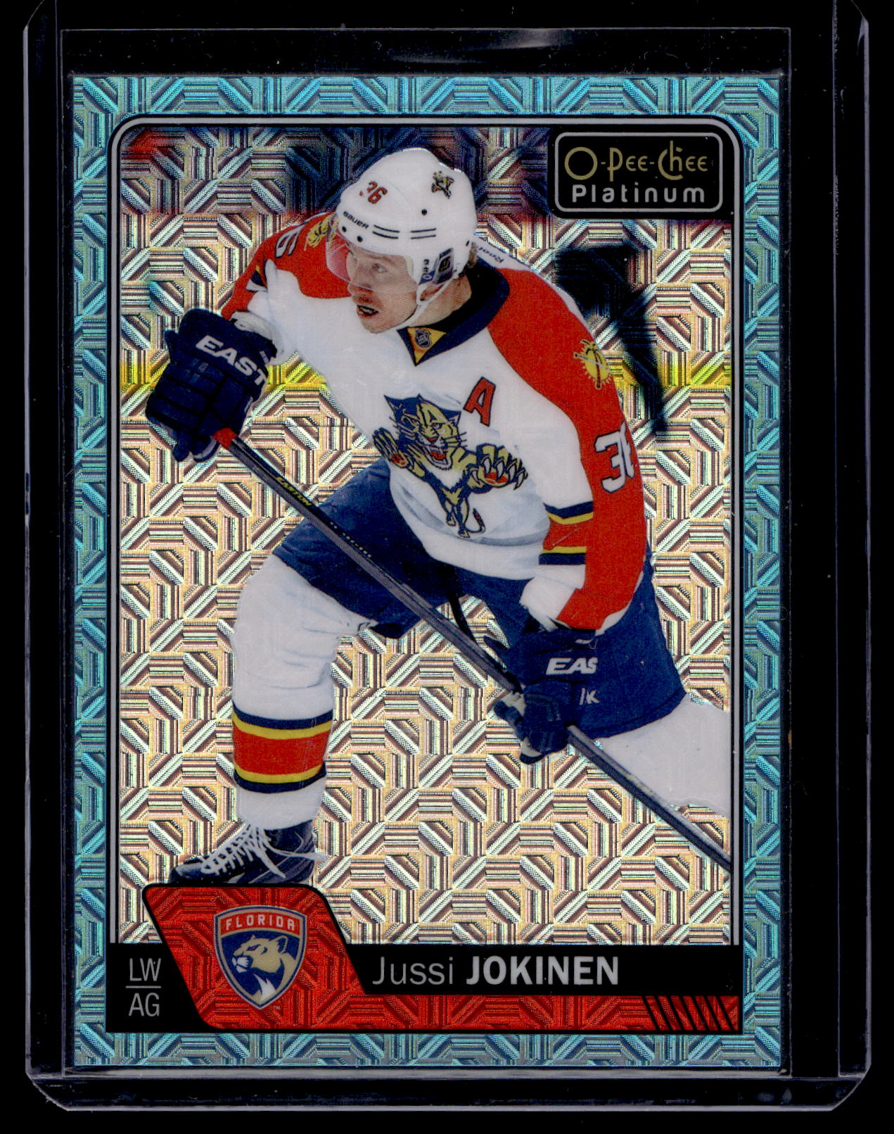 2016-17 Upper Deck O-Pee-Chee Platinum - Ice Blue Traxx - Jussi Jokinen #144
