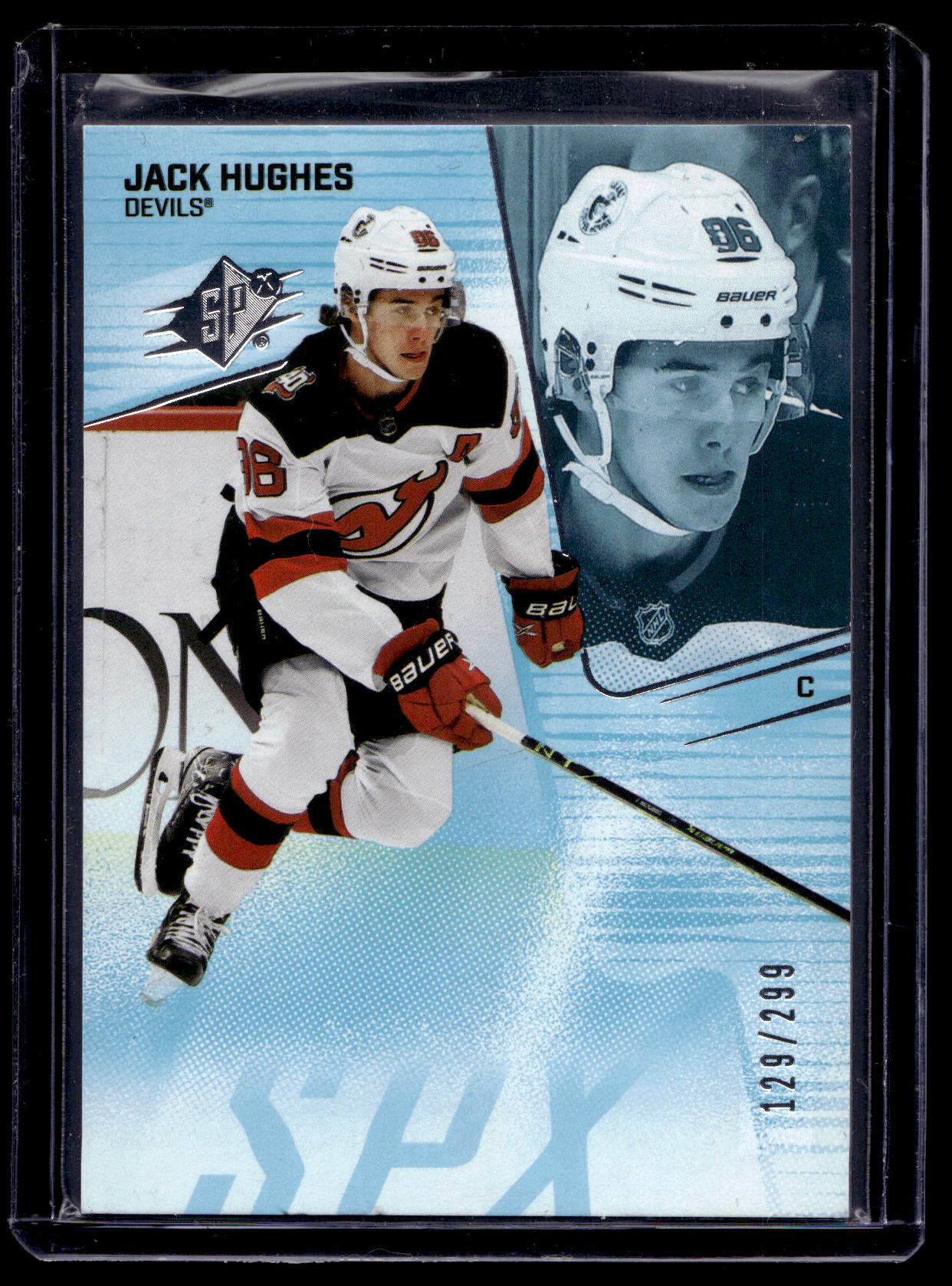 2022-23 Upper Deck SPx - Jack Hughes #31 /299