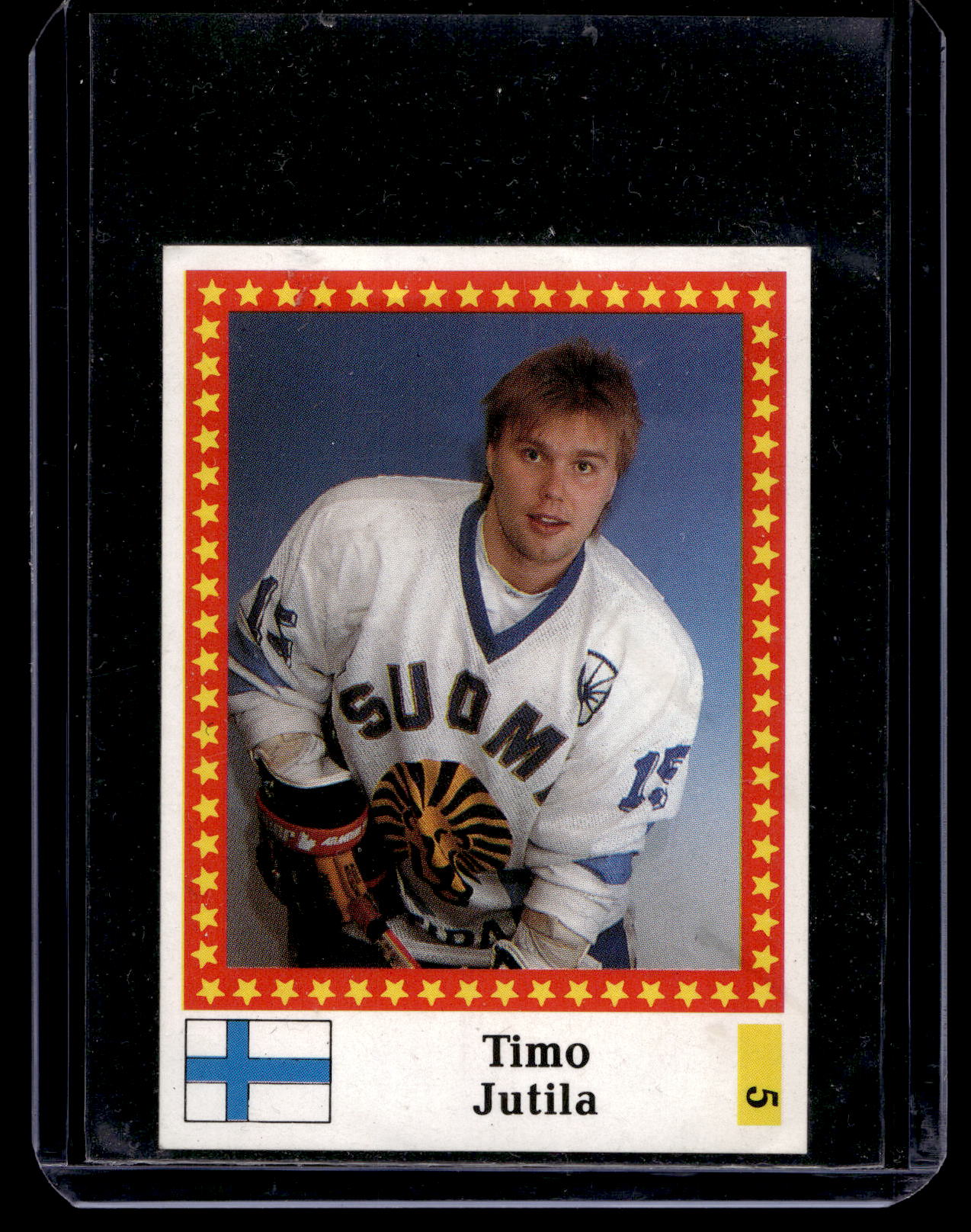 1991 Semic Marabou - Timo Jutila #5