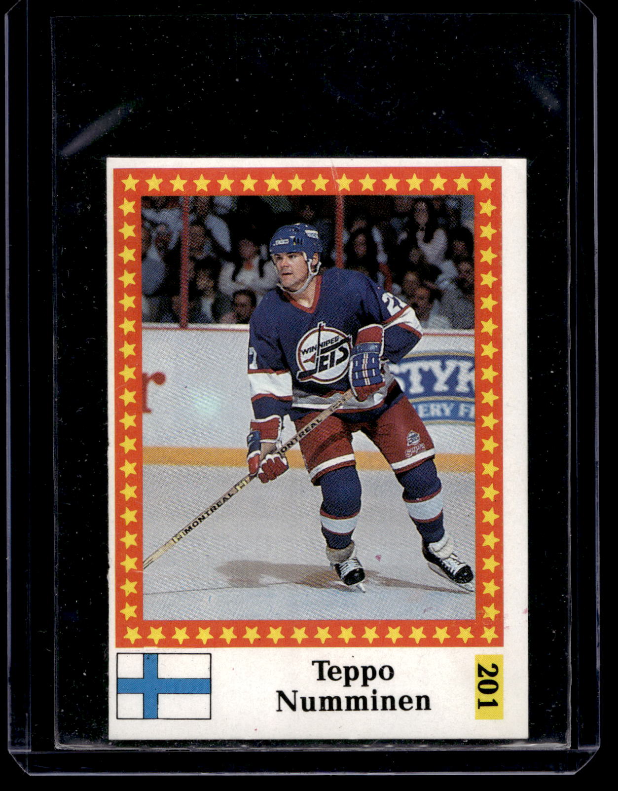1991 Semic Marabou - Teppo Numminen #201
