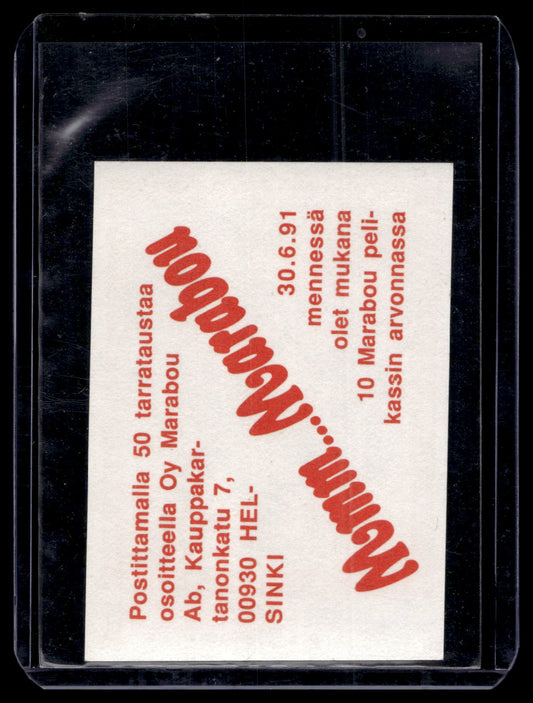 1991 Semic Marabou - Lasse Oksanen #229