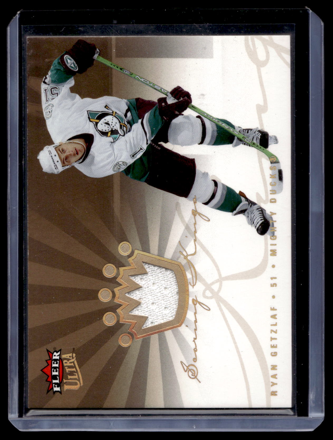 2005-06 Fleer Ultra - Scoring Kings Jersey - Ryan Getzlaf #SKJ-RG RY