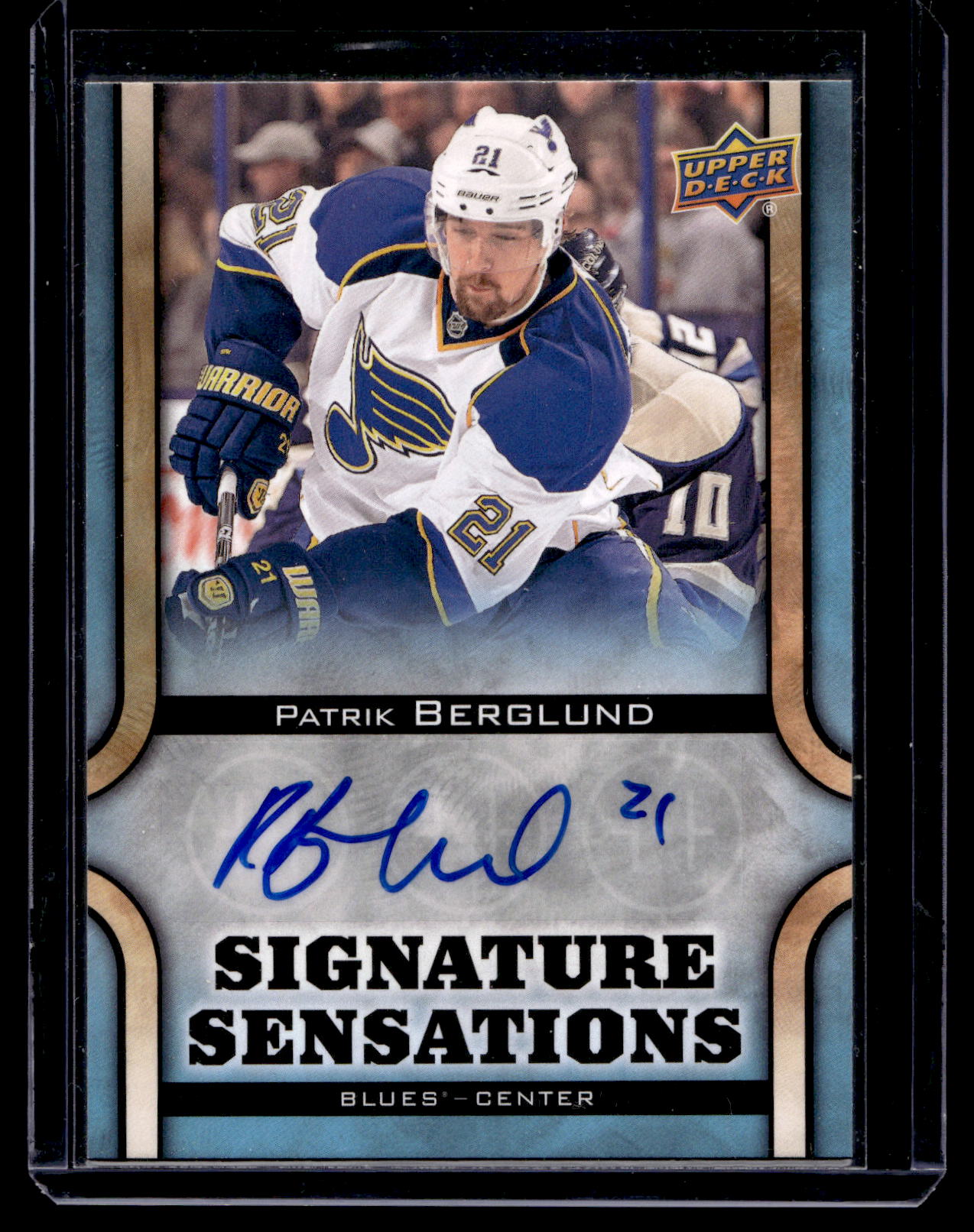 2013-14 Upper Deck - Signature Sensations - Patrik Berglund #SS-PB
