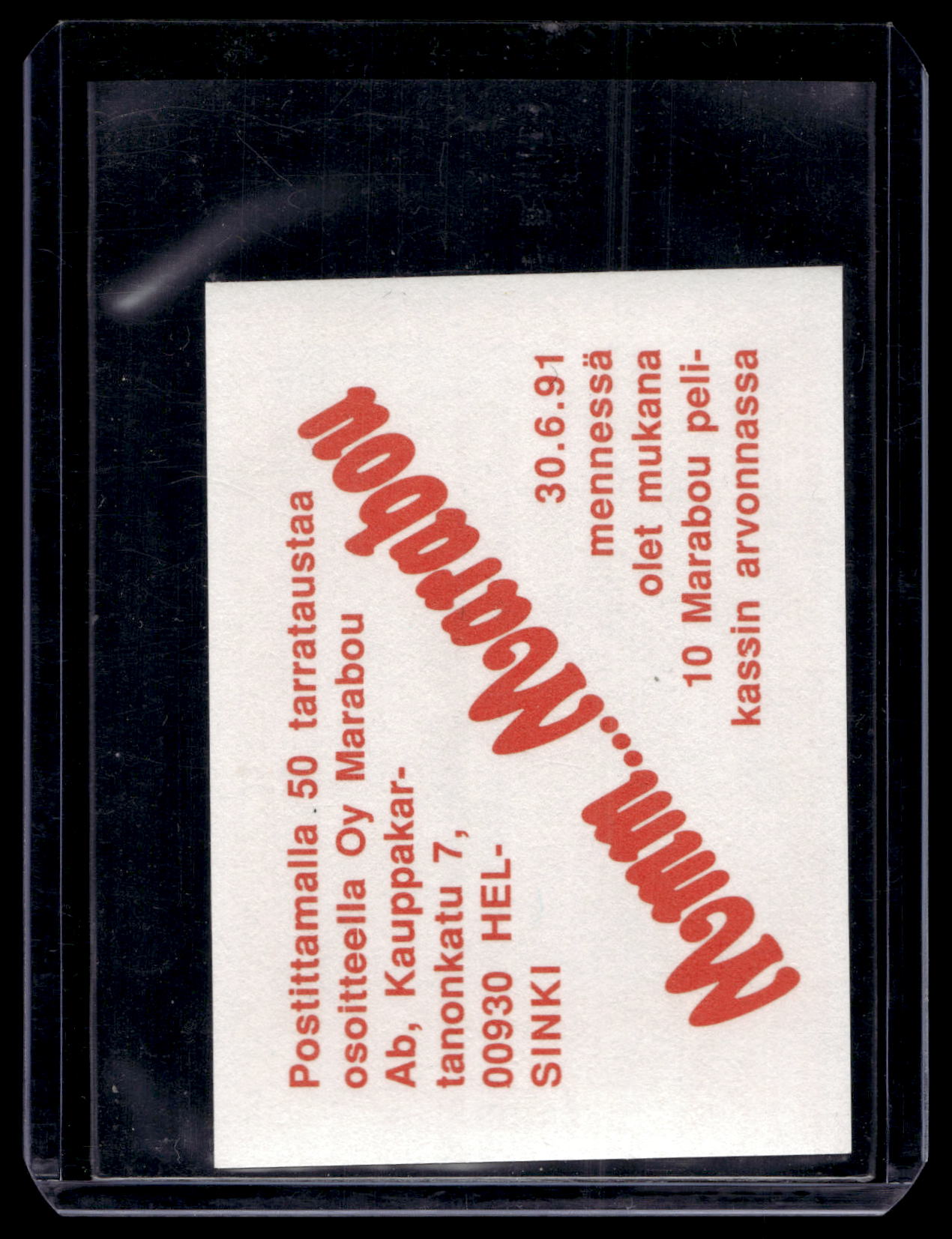 1991 Semic Marabou - Al Macinnis #57