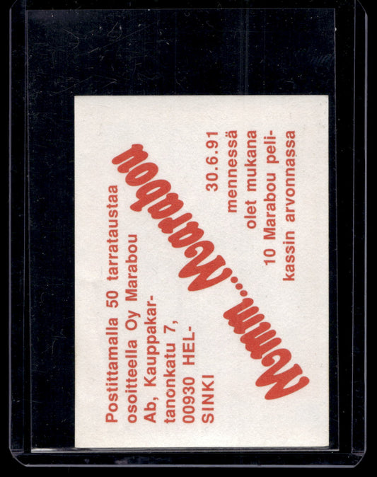1991 Semic Marabou - John Vanbiesbrouck #127