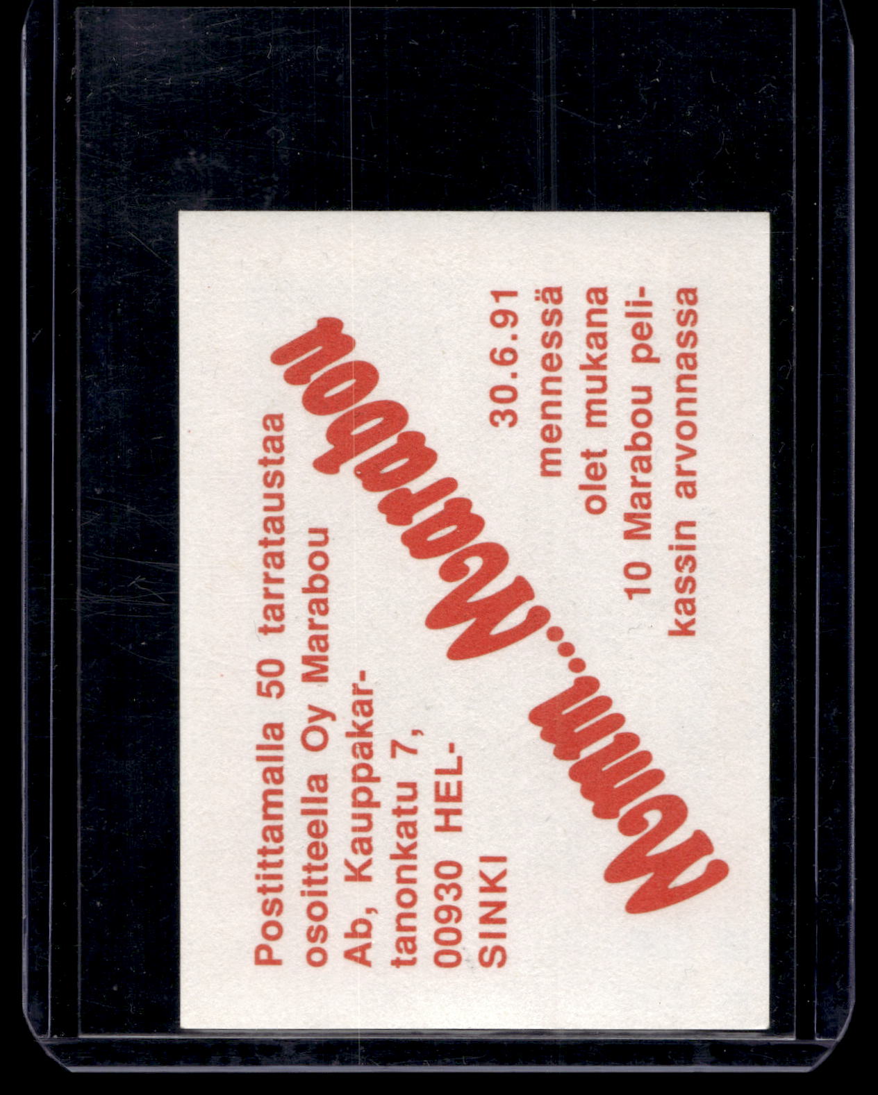 1991 Semic Marabou - Anders Hedberg #235