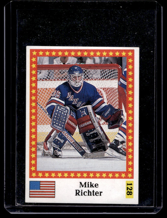 1991 Semic Marabou - Mike Richter #128