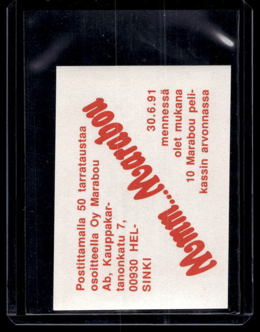 1991 Semic Marabou - Chris Chelios #130