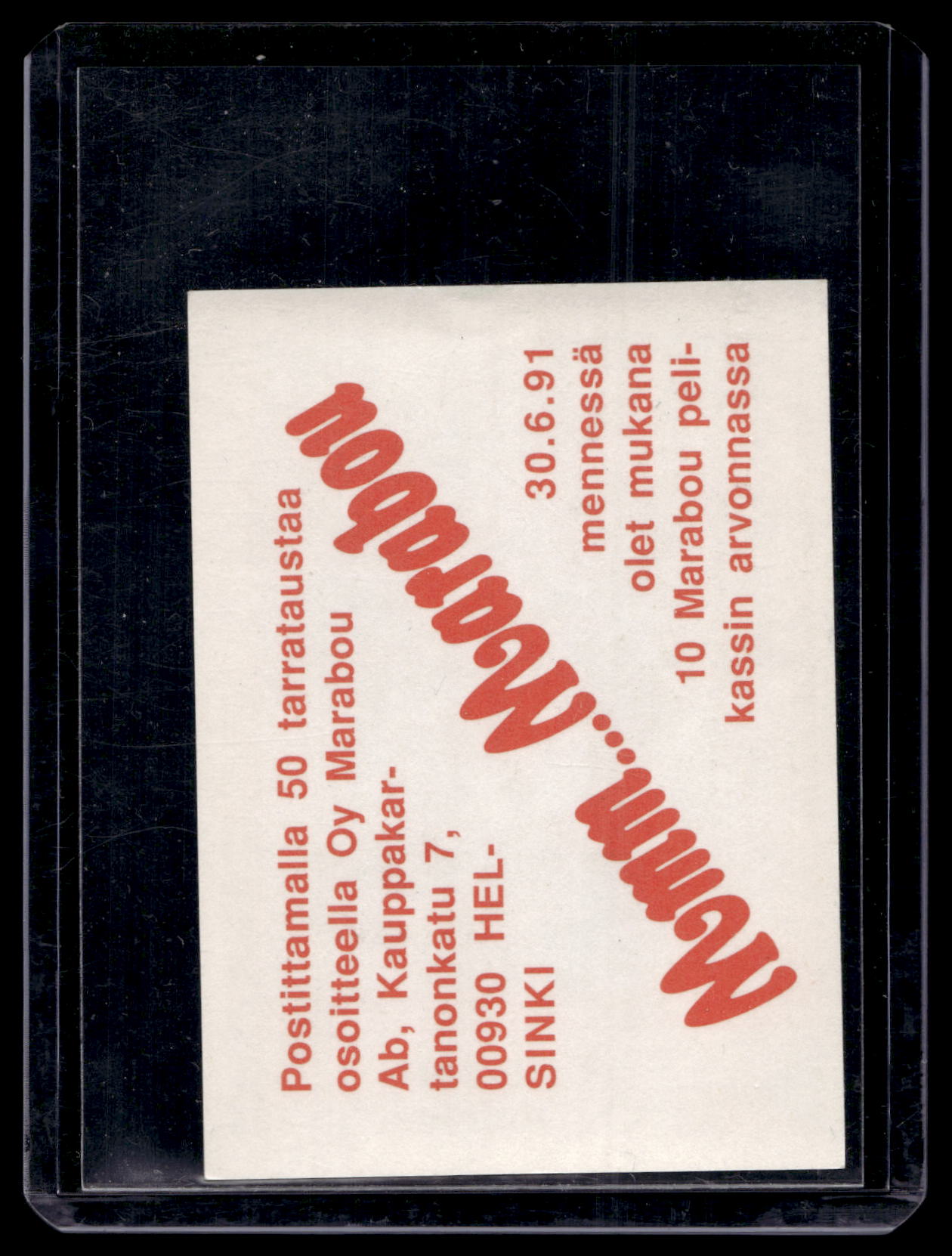 1991 Semic Marabou - Robert Reichel #223