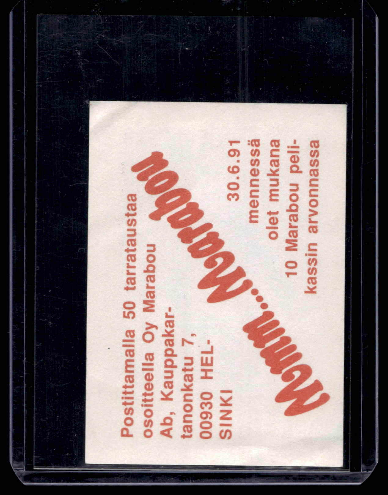 1991 Semic Marabou - Pat LaFontaine #138