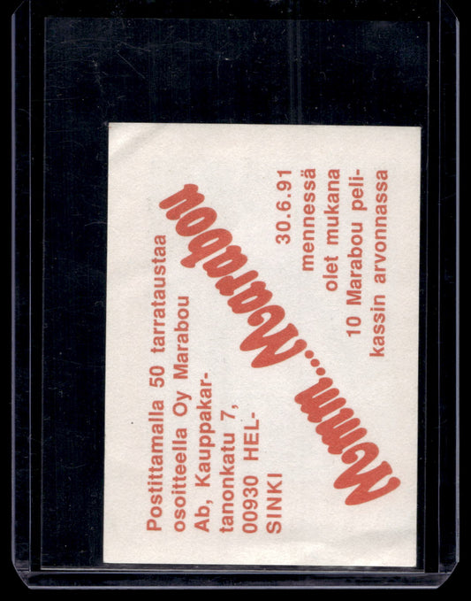 1991 Semic Marabou - Pat LaFontaine #138