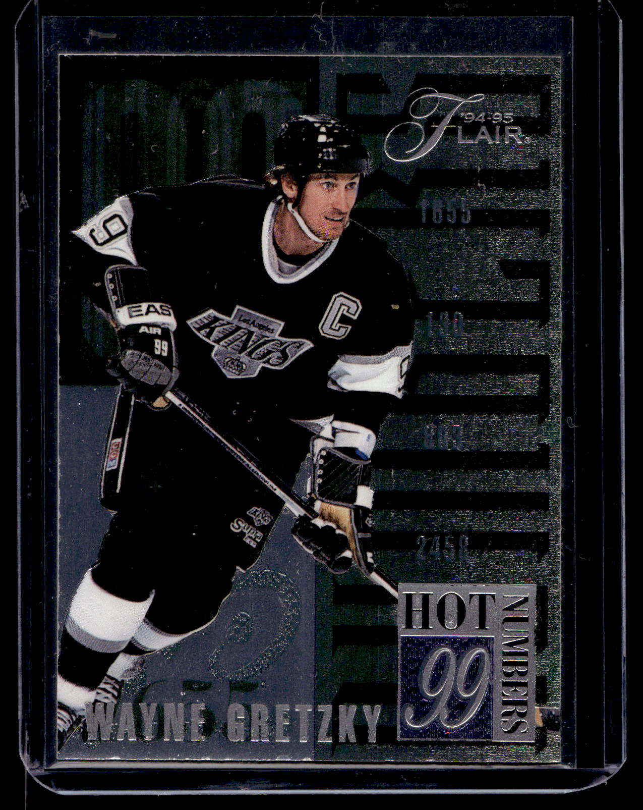 1994-95 Flair - Hot Numbers - Wayne Gretzky #2