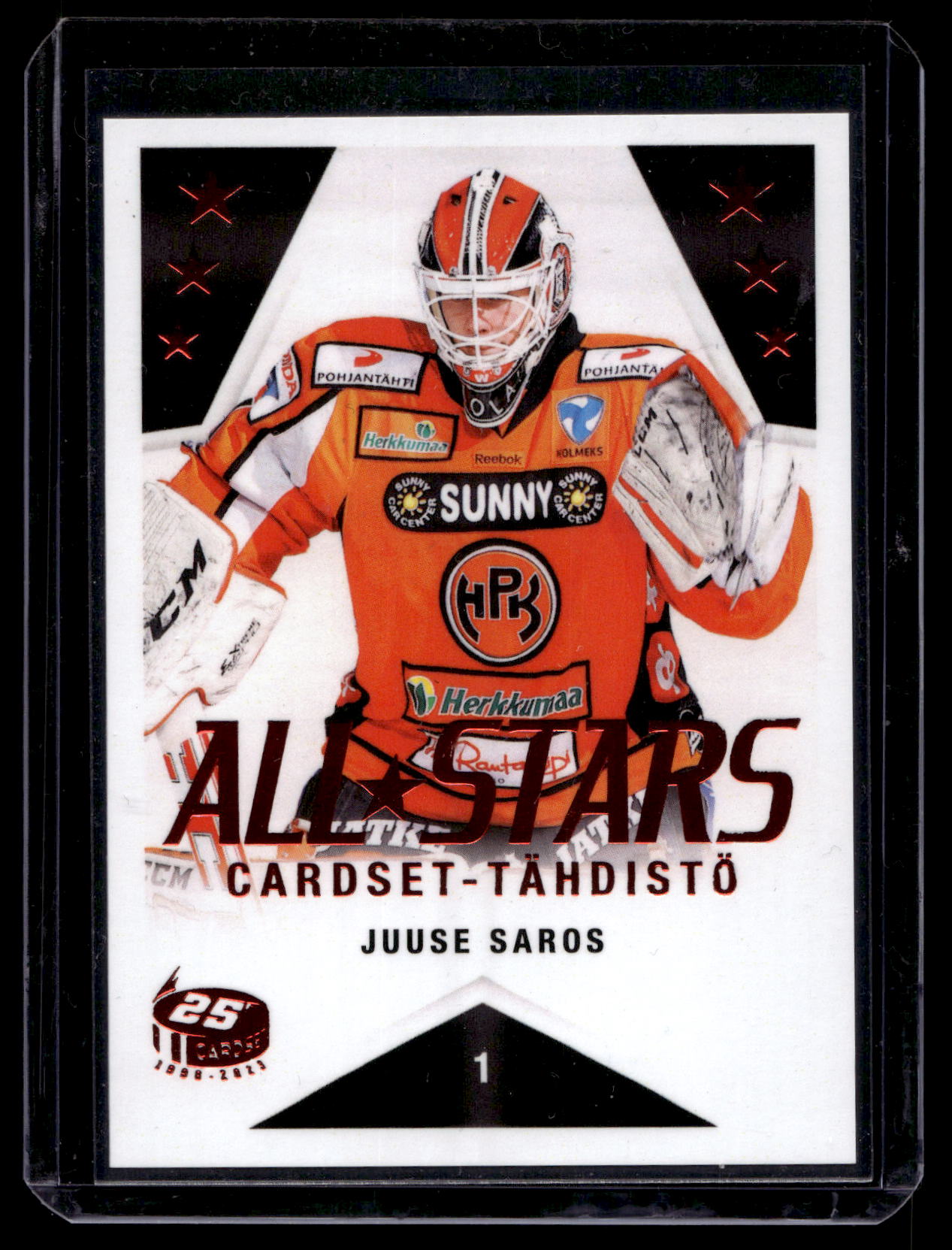 2023-24 Cardset- All-Stars Cardset - Tähdistö - Juuse Saros #1