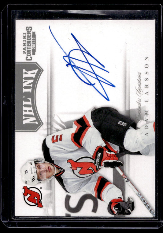 2011-12 Panini Playoff Contenders - NHL Ink - Adam Larsson #34 RY