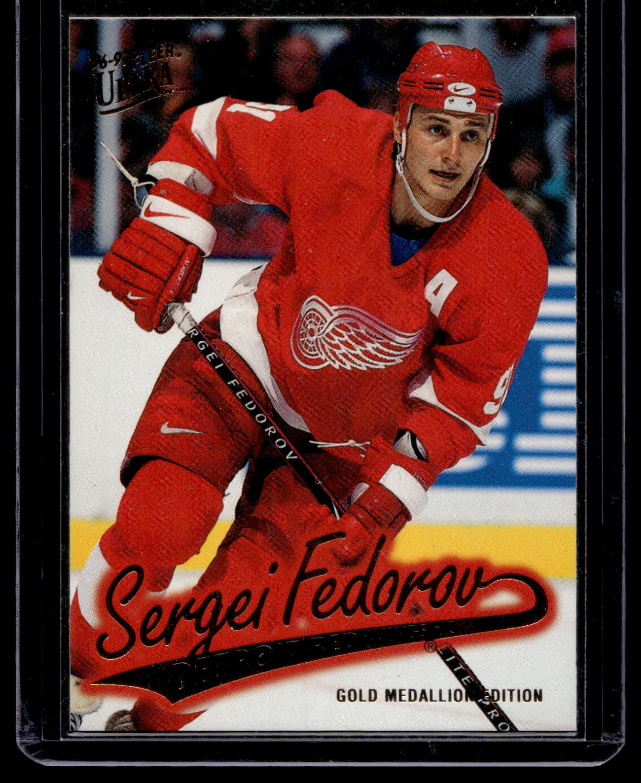 1996-97 Fleer Ultra - Gold Medallion - Sergei Fedorov #G-50