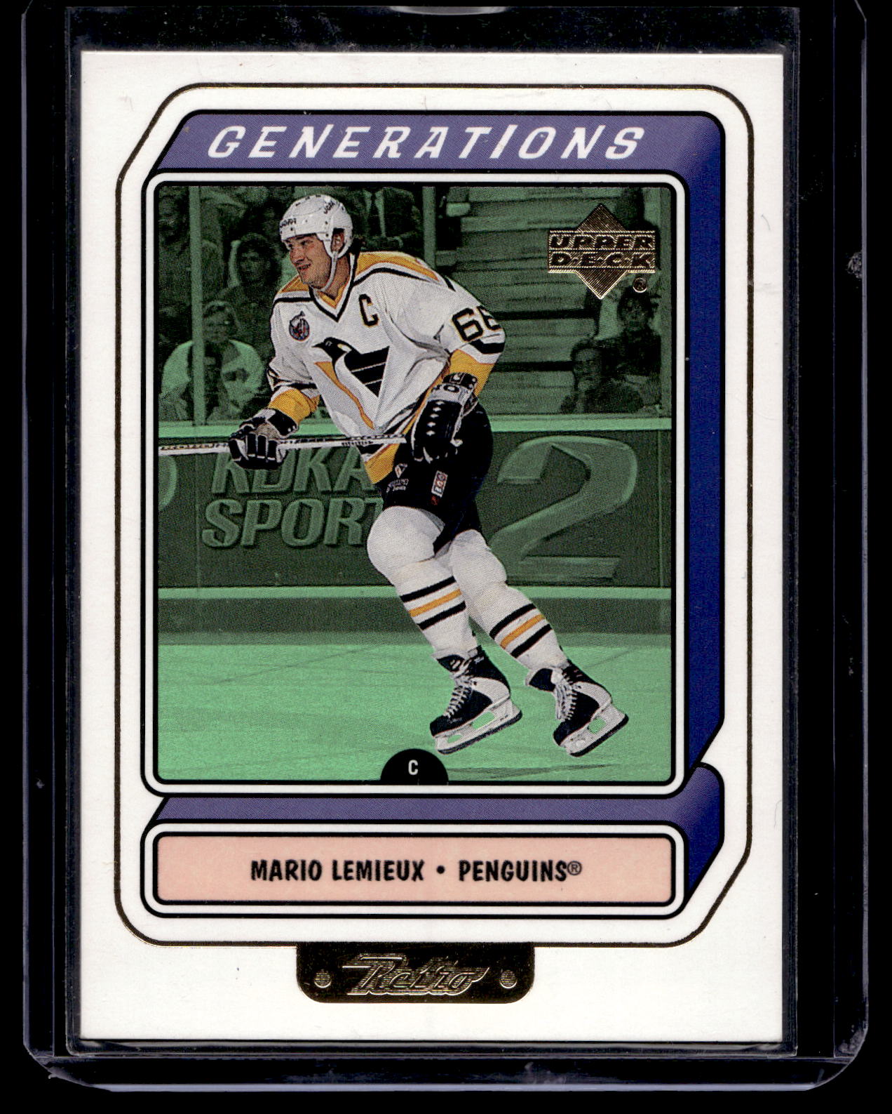 1999-00 Upper Deck Retro - Generations - Mario Lemieux #G5B