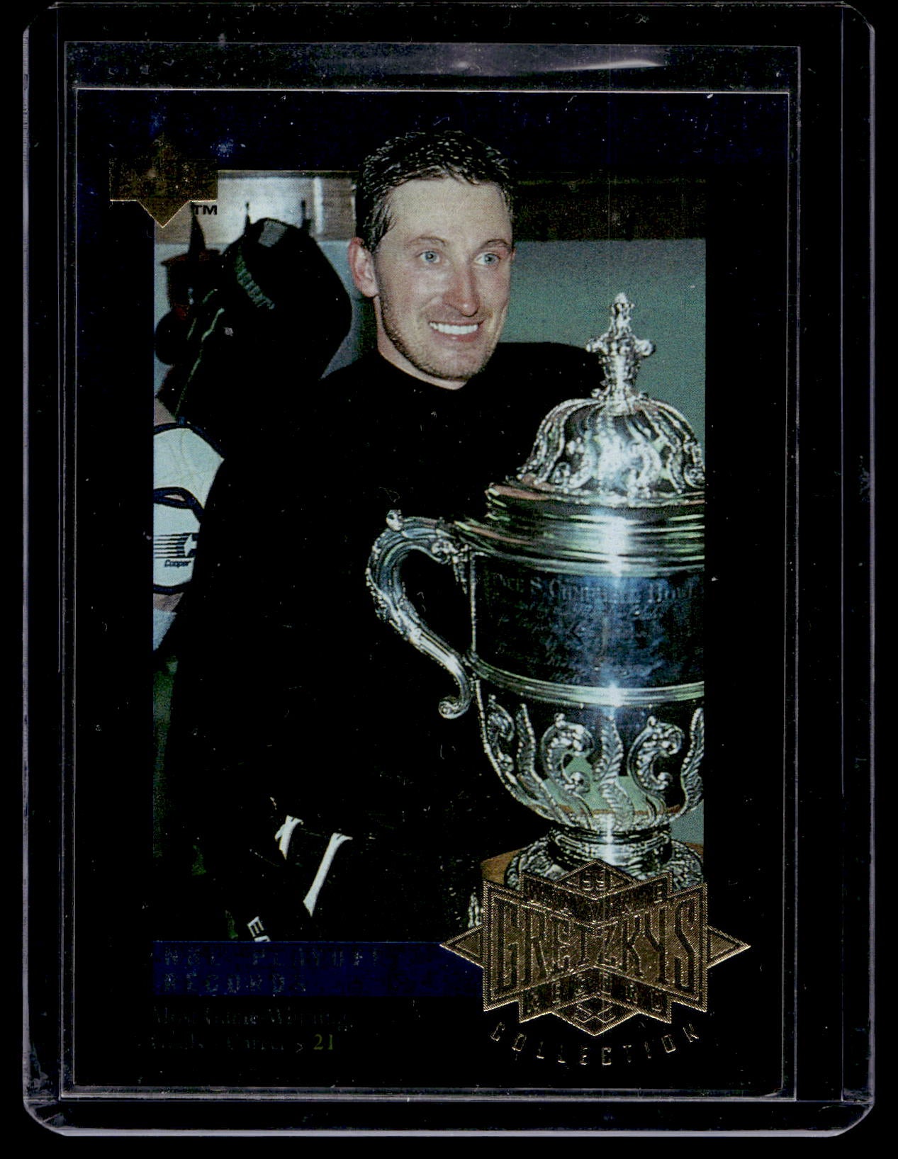 1995-96 Upper Deck - Wayne Gretzky's Record Collection - Wayne Gretzky #G11