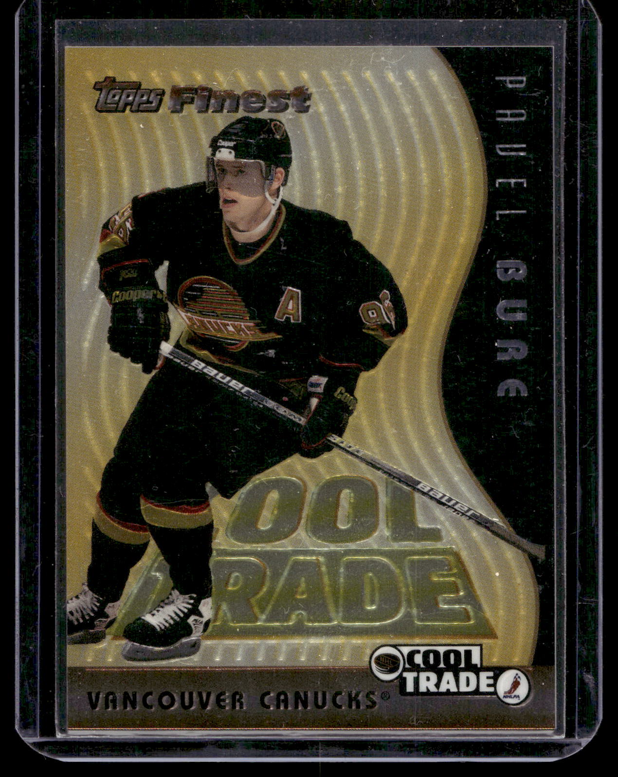 1995-96 NHL Cool Trade - Topps Finest - Pavel Bure #10