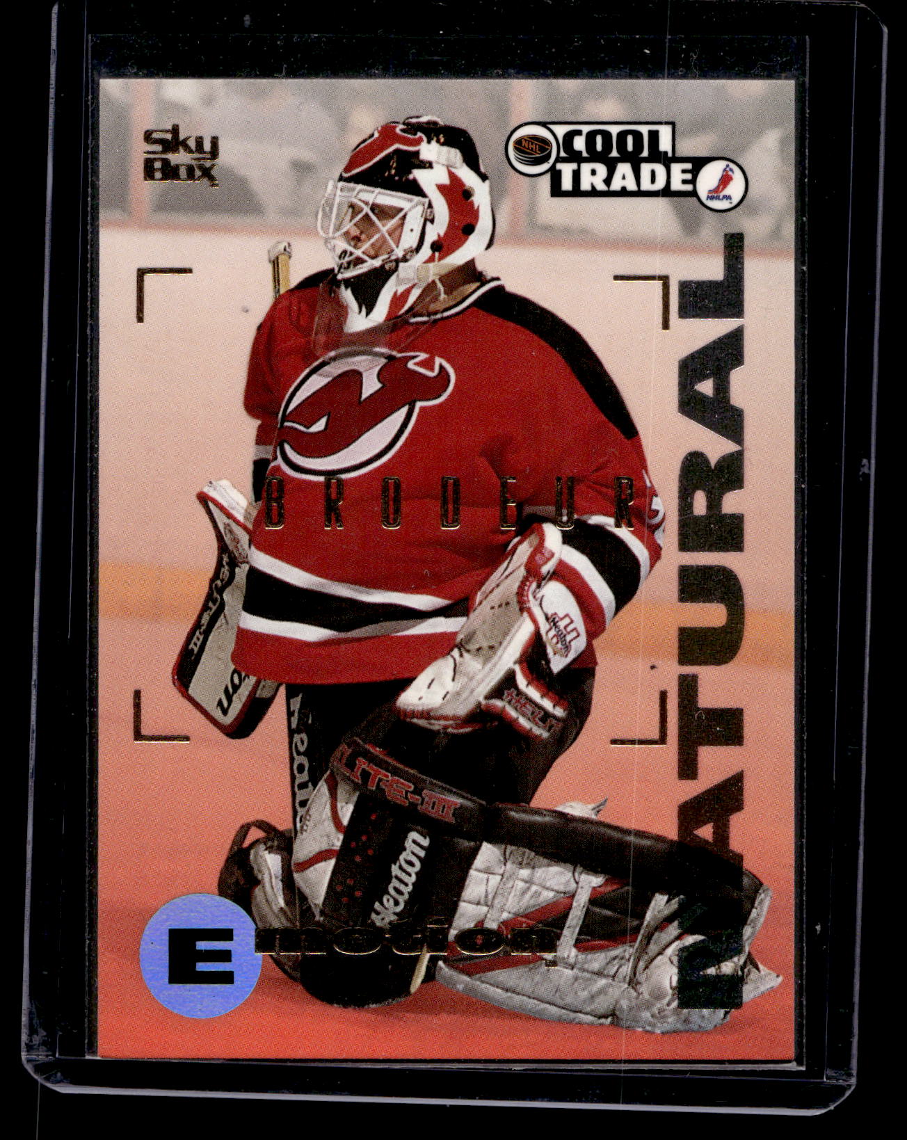 1995-96 NHL Cool Trade - Skybox E-Motion - Martin Brodeur #18