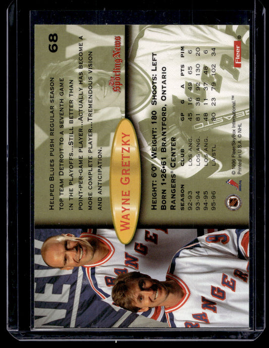 1996-97 Fleer - Wayne Gretzky #68