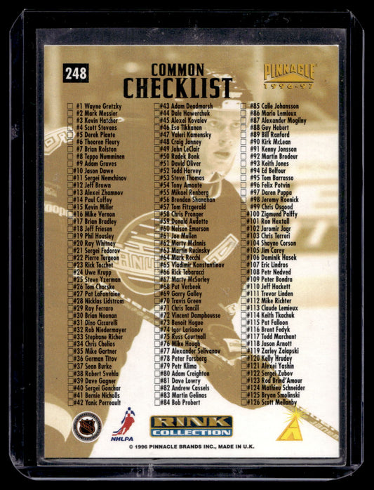 1996-97 Pinnacle - Rink Collection - Pavel Bure #248