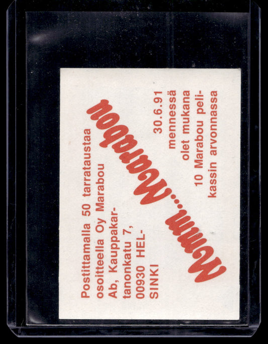 1991 Semic Marabou - Petr Brisa #102