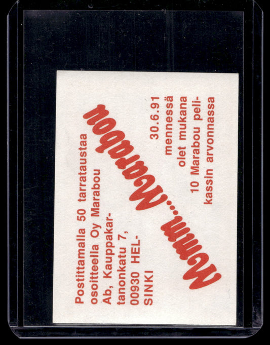 1991 Semic Marabou - Kevin Hatcher #136