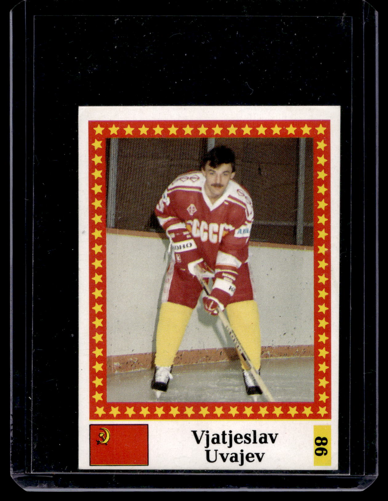 1991 Semic Marabou - Vjatjeslav Uvajev #86