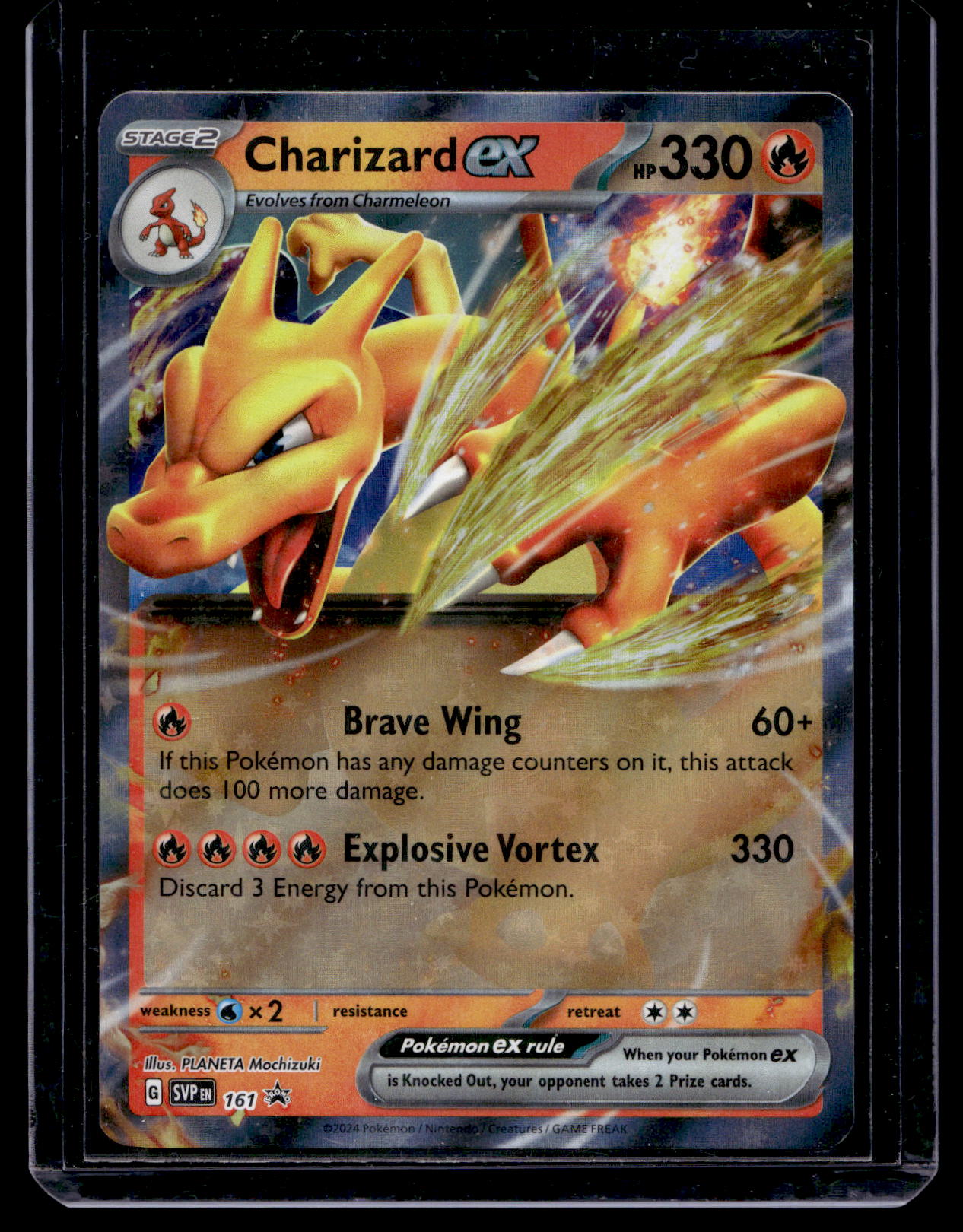 2023 Current Pokémon Scarlet & Violet Black Star Promos (SVP) - Promos - Charizard ex #161