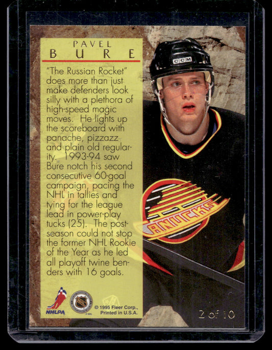 1994-95 Fleer Ultra - Red Light Specials - Pavel Bure #2