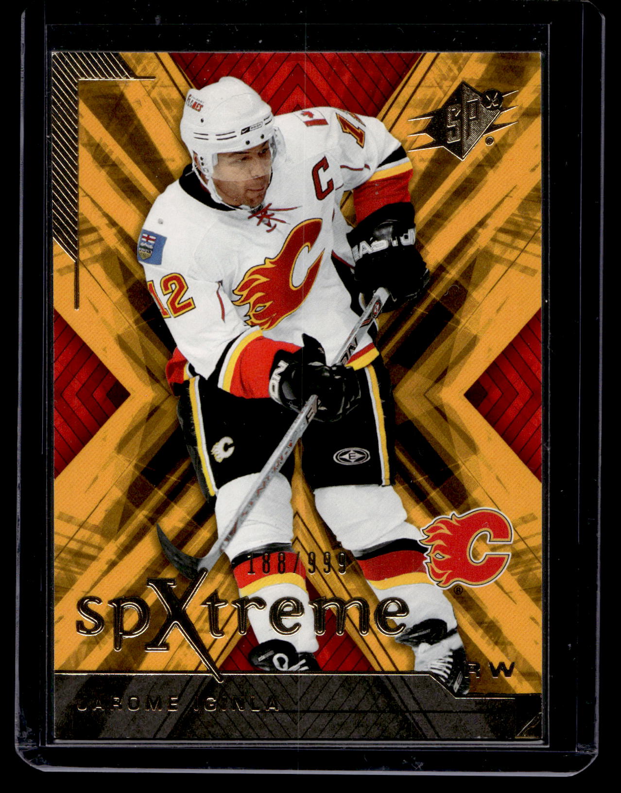 2007-08 Upper Deck SPx - SPXtreme - Jarome Iginla #X25 /999