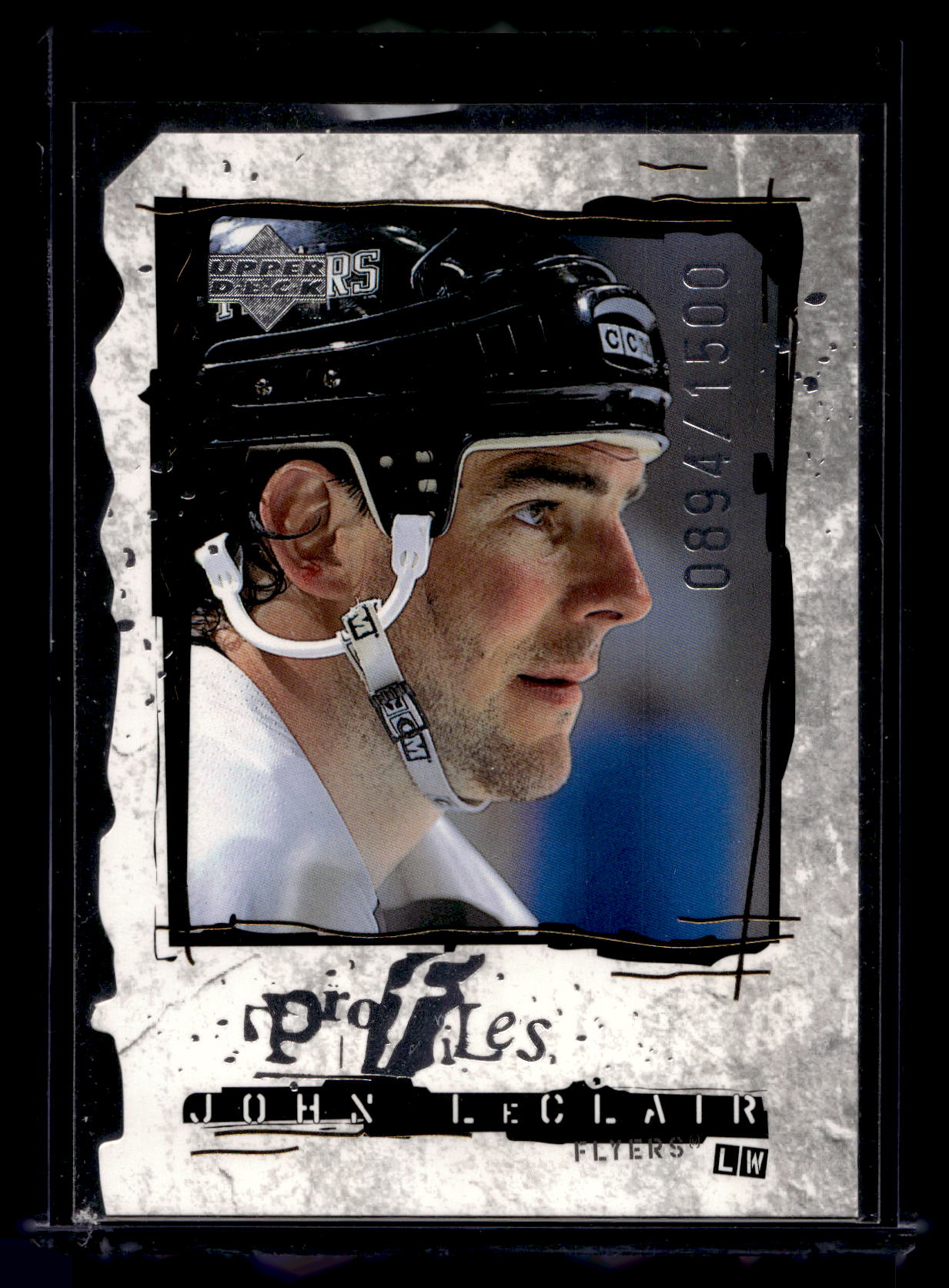 1998-99 Upper Deck - Profiles - Die-Cut Quantum - John Leclair #P25 /1500