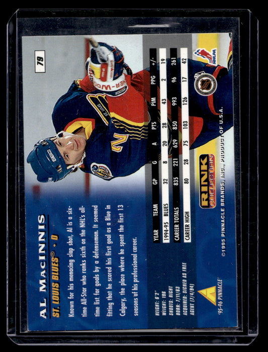 1995-96 Pinnacle - Rink Collection - Al MacInnis #79