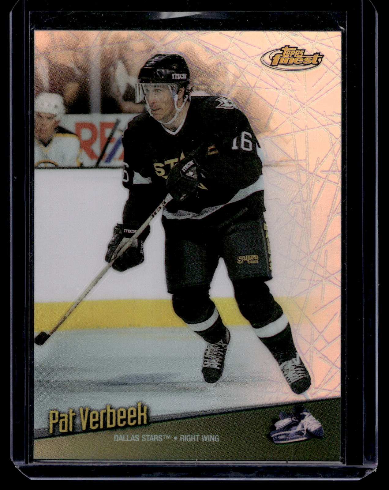 1998-99 Topps Finest - No-Protector Refractor - Pat Verbeek #69