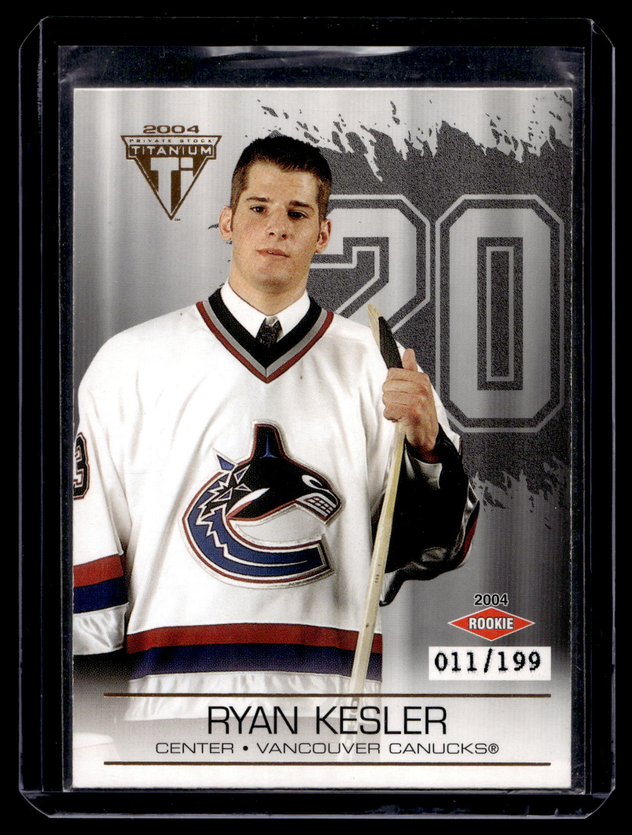 2003-04 Pacific Private Stock Titanium - Hobby Jersey Number - Ryan Kesler #138 /199 RC