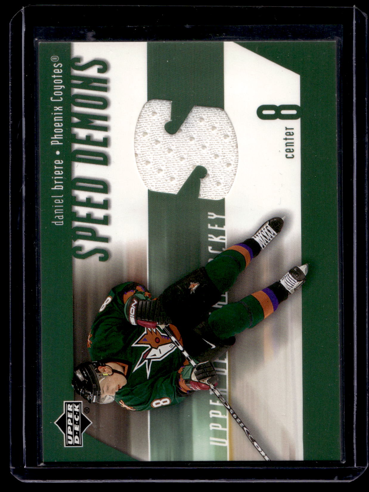 2002-03 Upper Deck - Speed Demons - Daniel Briere #SD-DB
