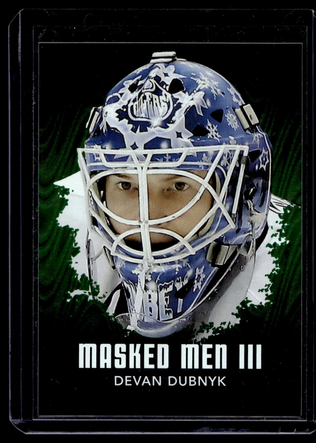 2010-11 In the Game Between the Pipes - Masked Men III - Emerald - Devan Dubnyk #MM-16 PR340