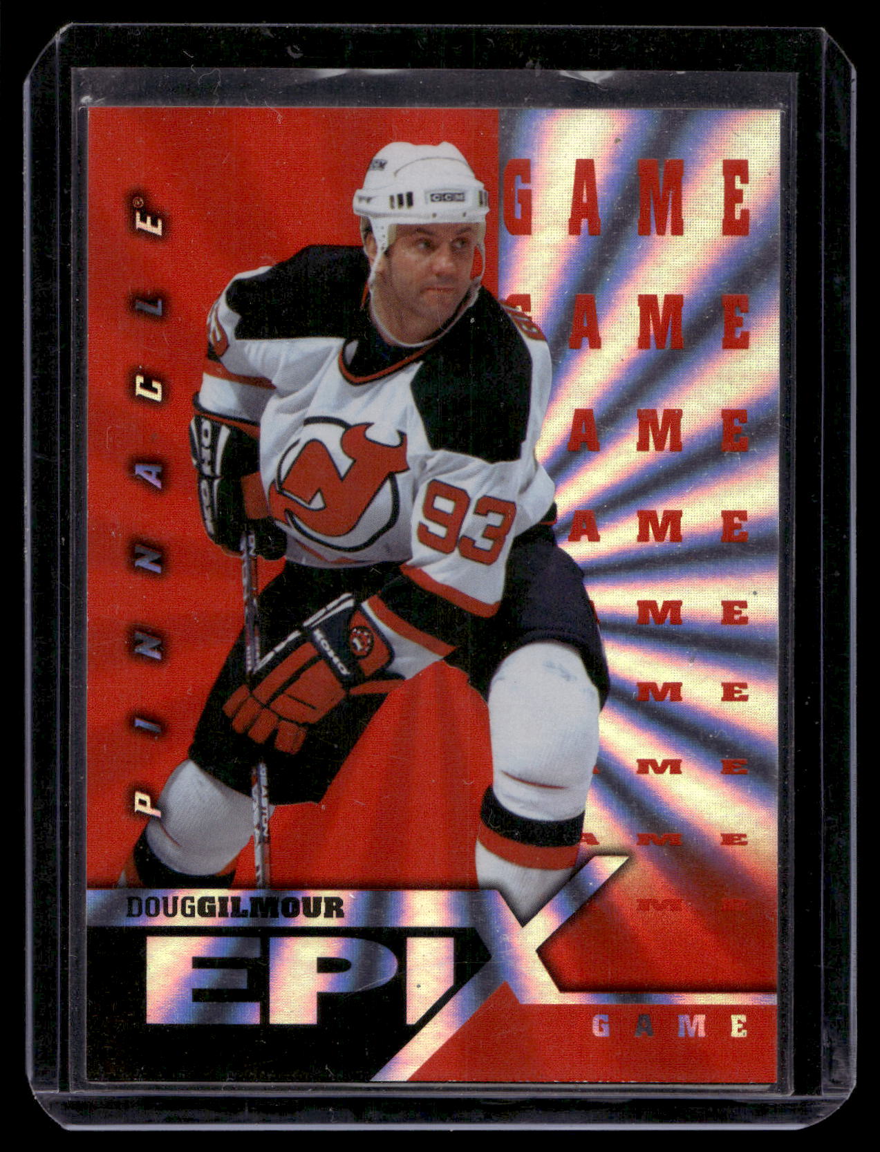 1997-98 Pinnacle - Epix - Orange Game - Doug Gilmour #E24