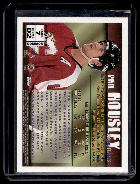 1995-96 Topps Finest - Refractor - Phil Housley #7