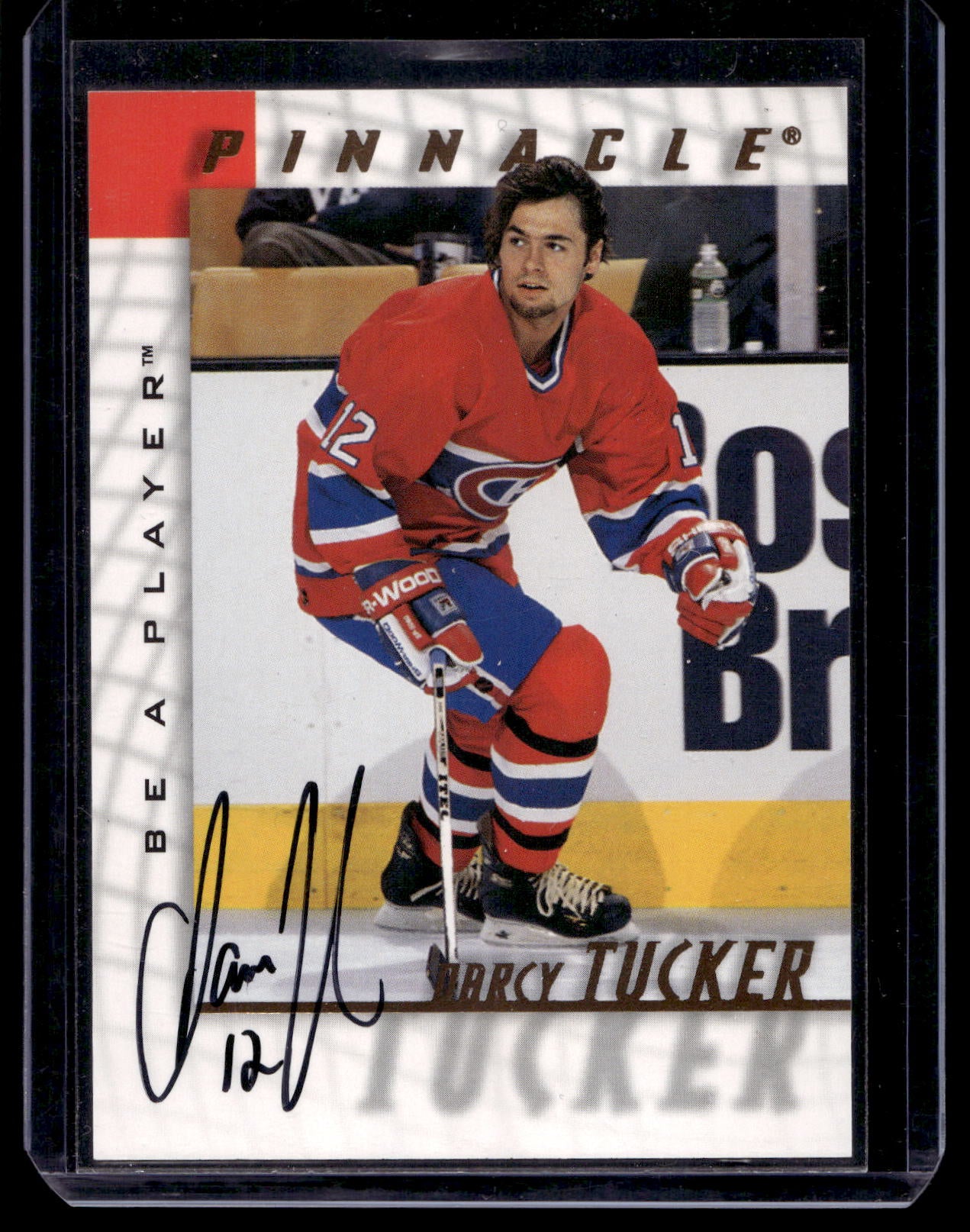 1997-98 Pinnacle Be A Player - Autographs - Darcy Tucker #119