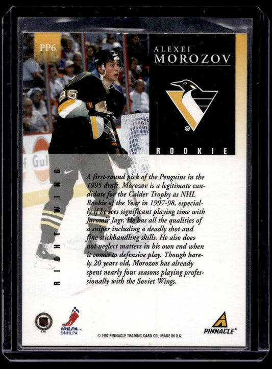 1997-98 Pinnacle - Artist Proof - Alexei Morozov #PP6