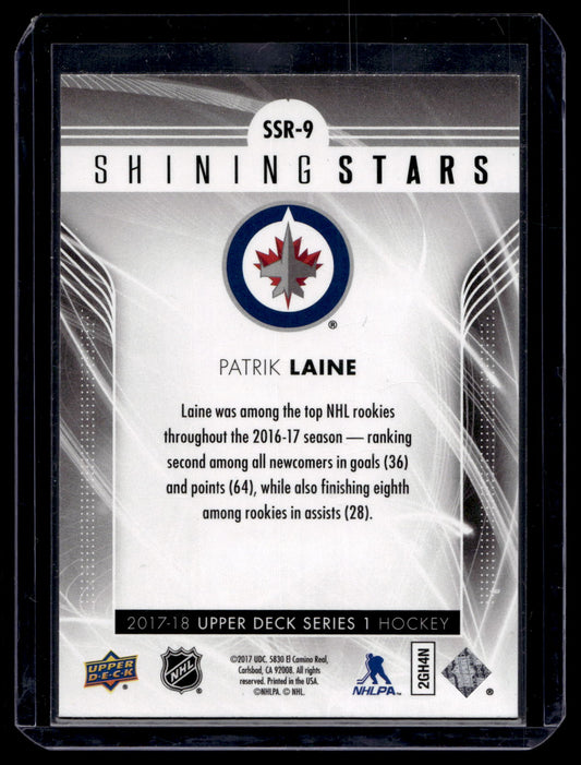 2017-18 Upper Deck - Shining Stars Right Wingers - Patrik Laine #SSR-9