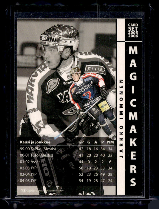 2005-06 Cardset - Magic Makers - Jarkko Immonen #12