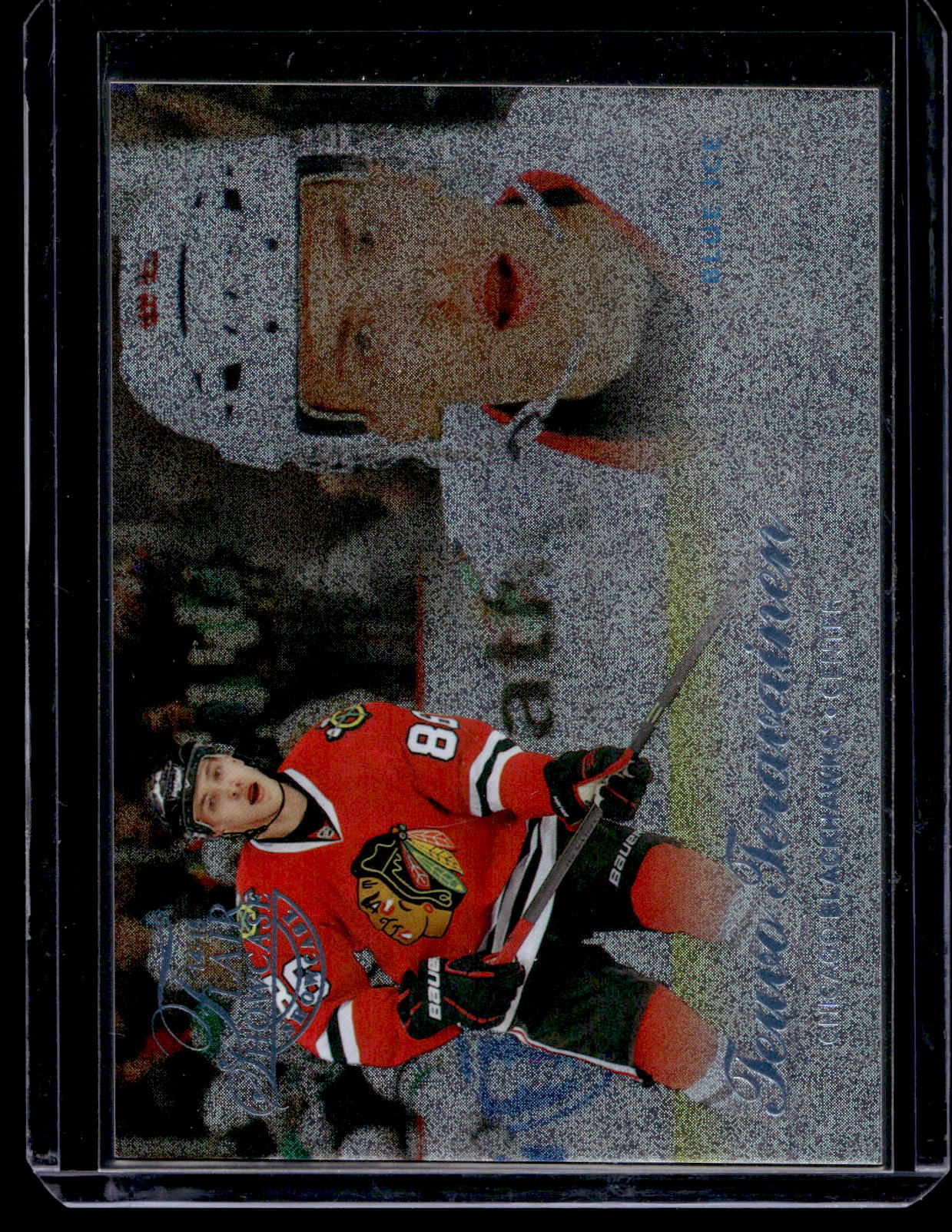 2014-15 Fleer Showcase - Flair - Blue Ice - Row 0 Rookies - Teuvo Teravainen #53 /99 RY