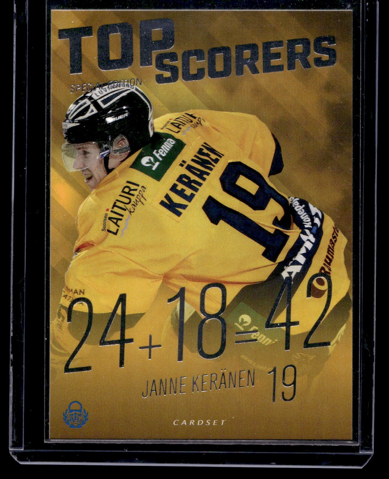 2017-18 Cardset - Top Scorers - Top Scorers Silver - Janne Keränen #TS9 /499